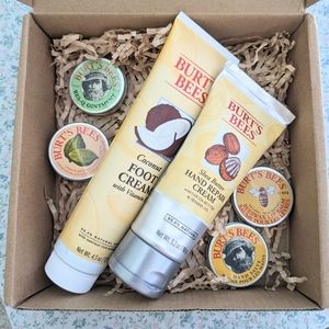 Burt's Bees Hand Foot and Lip Care Bath & Body Set